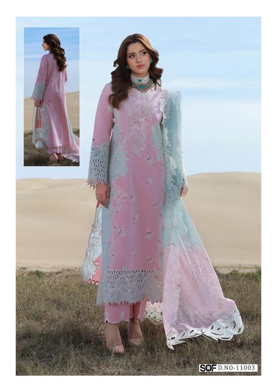 Sof aliya b vol 11 karachi kurtis wholesale catalog